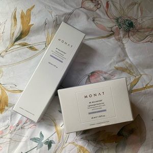Monat Be Balanced Cleanser and Moisturizer set